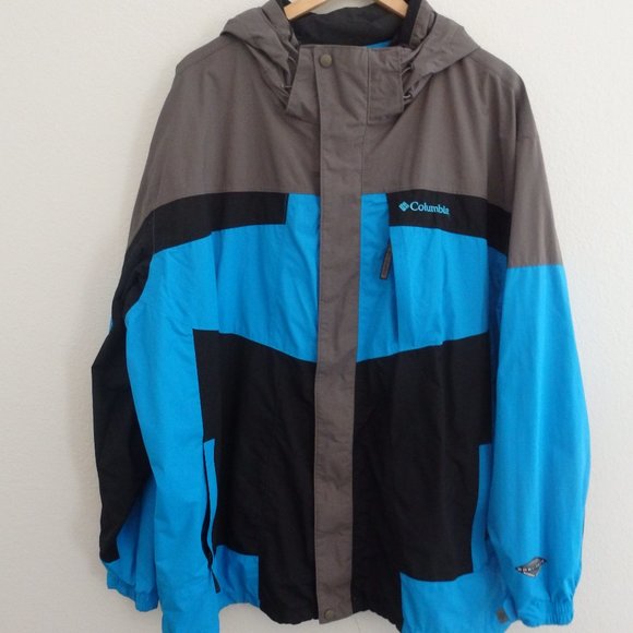 columbia color block jacket